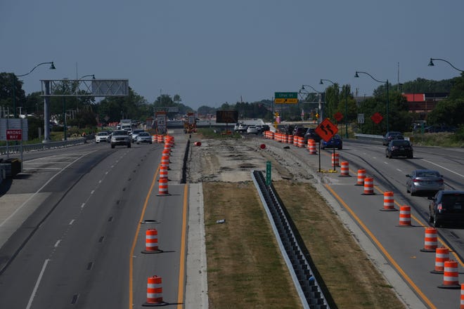 The State Road 37 has had delays of finishing reconstruction because of high costs related to inflation. The city had to rejected all contractor proposals to make 141st Street a roundabout exit because the prices submitted were too high. The intersection was scheduled to be the last to be competed at the end of 2023. Work is ongoing at all the other intersections. Wednesday, June 29, 2022 in Indianapolis. 
