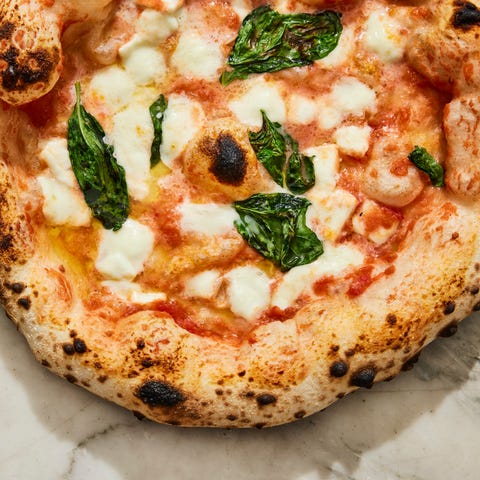Una Pizza Napoletana's margherita pizza. The New Y