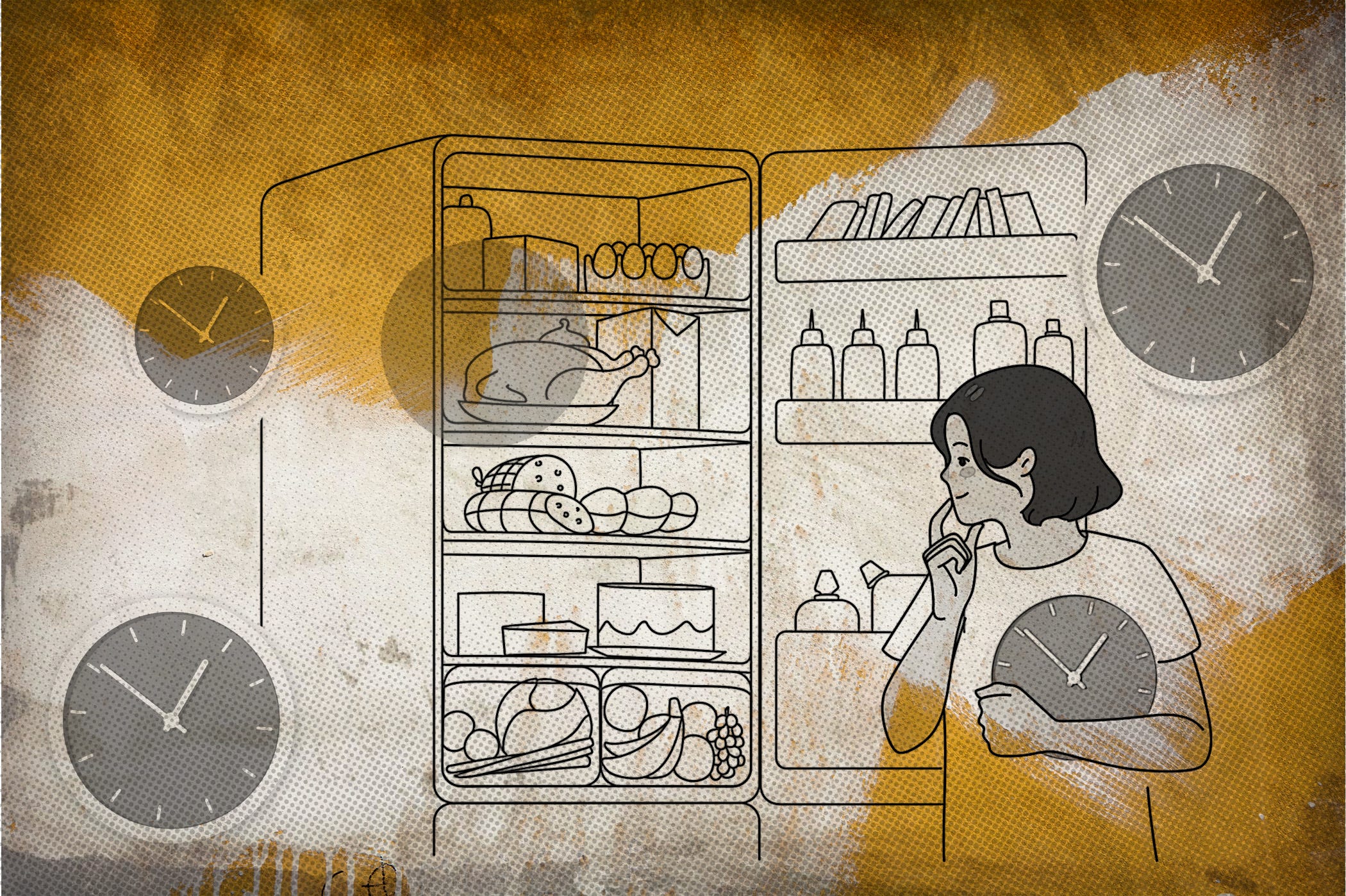 People who generally eat earlier in the day tend to be healthier than those who eat later.