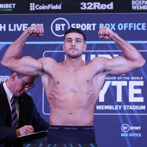 The stoppage of Tommy Fury from leaving London's H