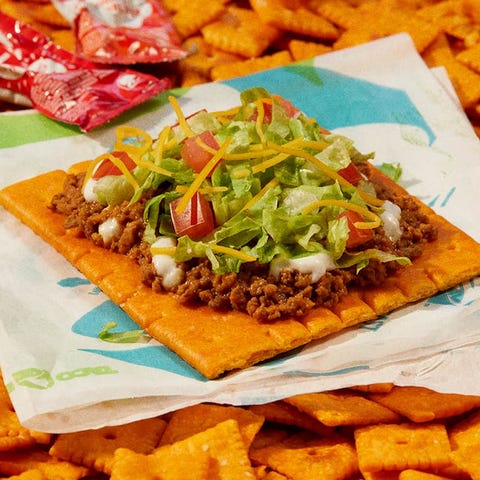 Taco Bell's Big Cheez-It Tostada.