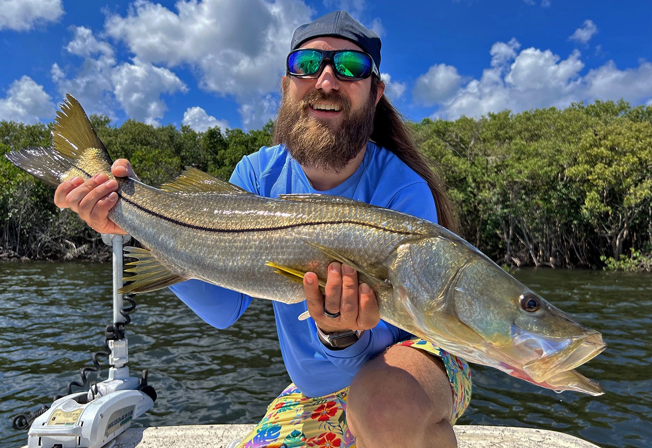 SALTWATER: Snook fishing is very good around the Tampa Bay area