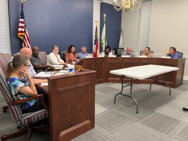 Sylvania City Council met at city hall on North Main Street for the first time in several months on June 28, 2022.
