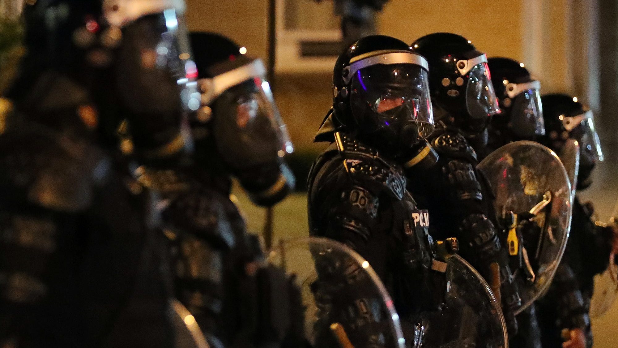 Akron police in riot gear called downtown as Jayland Walker protests