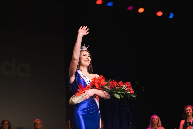 Heather Renner, a UNLV student who was born and raised in Reno, was crowned Miss Nevada on Friday, July 1, 2022 at Bally's Lake Tahoe in Stateline, Nev.