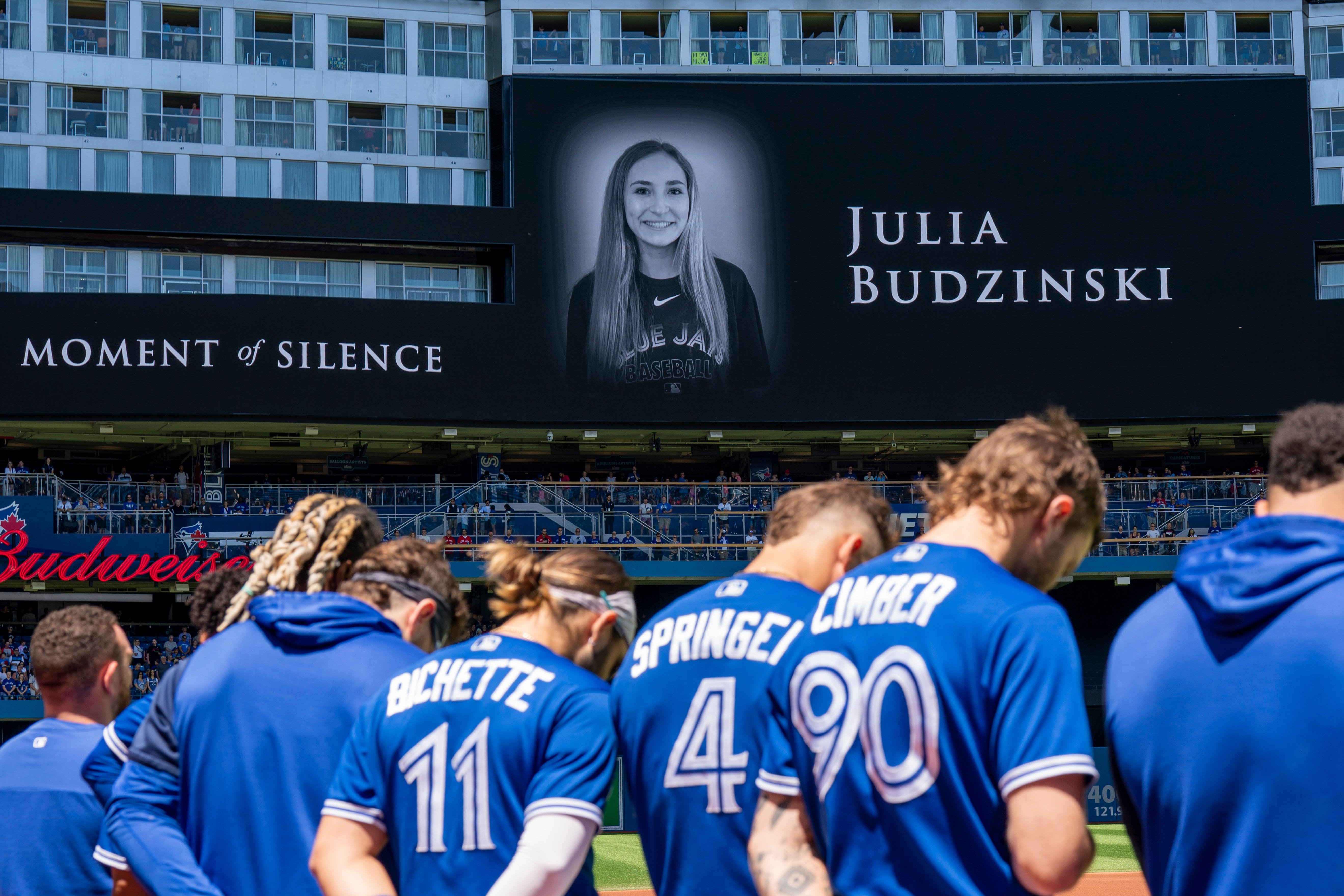 Mark Budzinski: Toronto Blue Jays first base coach's daughter dies