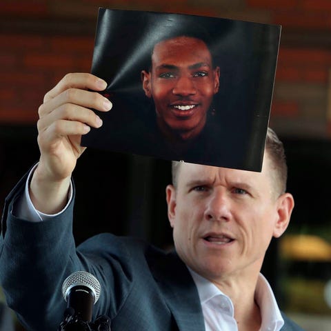 Attorney Bobby DiCello, representing the family of