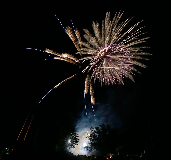 Fourth of July sees fireworks light up the Ashland sky