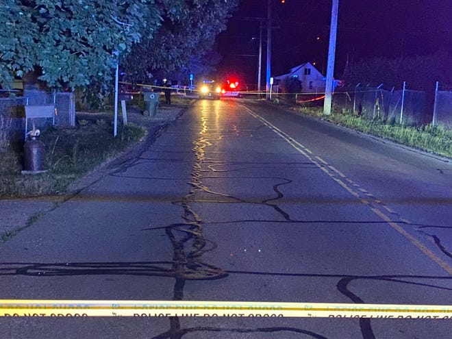 Muncie police early Tuesday were investigating an apparent drive-vey shooting on South Hackley Street that left a 15-year-old city youth with a bullet wound.
