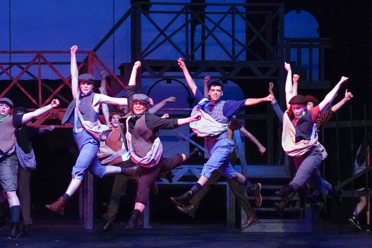 Newsies The Broadway Musical Opens At The Muni In Springfield July 8