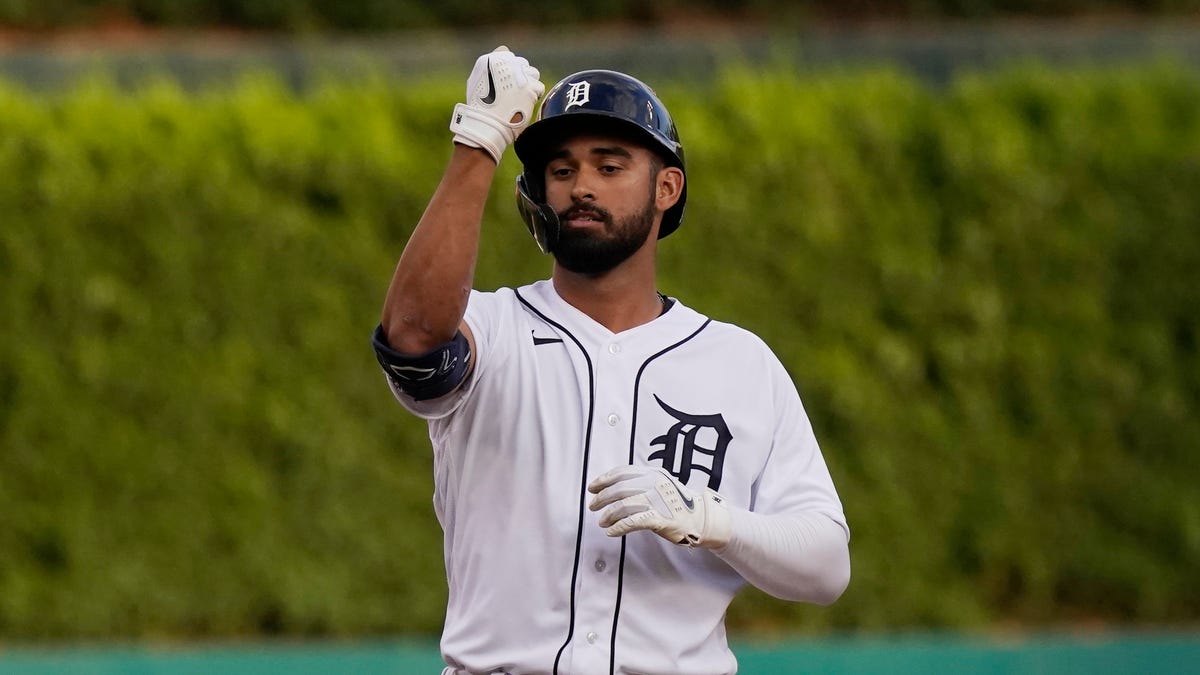 Detroit Tigers' Riley Greene, Victor Reyes each drive in three in 11-4 win over Guardians