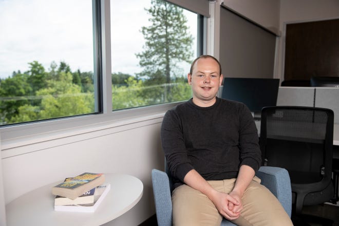 Jonathan Williams at the Statesman Journal newsroom in Salem, Oregon on Wednesday, July 6, 2022.