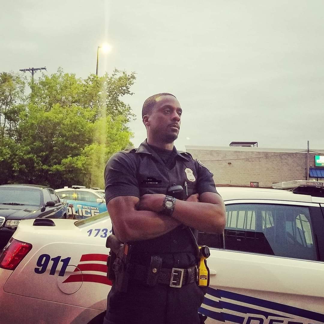 Wife Of Detroit Police Officer Loren Courts Shares Emotional Goodbye
