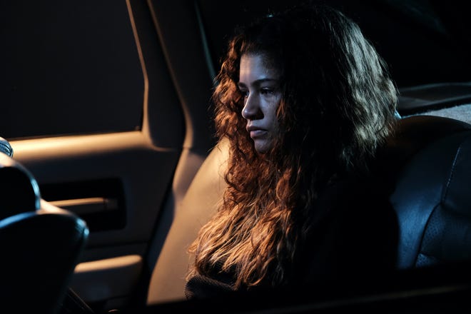Zendaya is nominated again for outstanding lead actress in a drama series as Rue Bennett in HBO's "Euphoria."