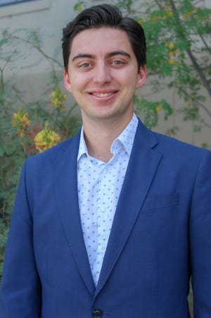 Brandon Larrañaga, New Mexico State University senior and a double major in agriculture communication and journalism and media studies, is in the first cohort of 21 students chosen to participate in the Western Governor's Leadership Institute.