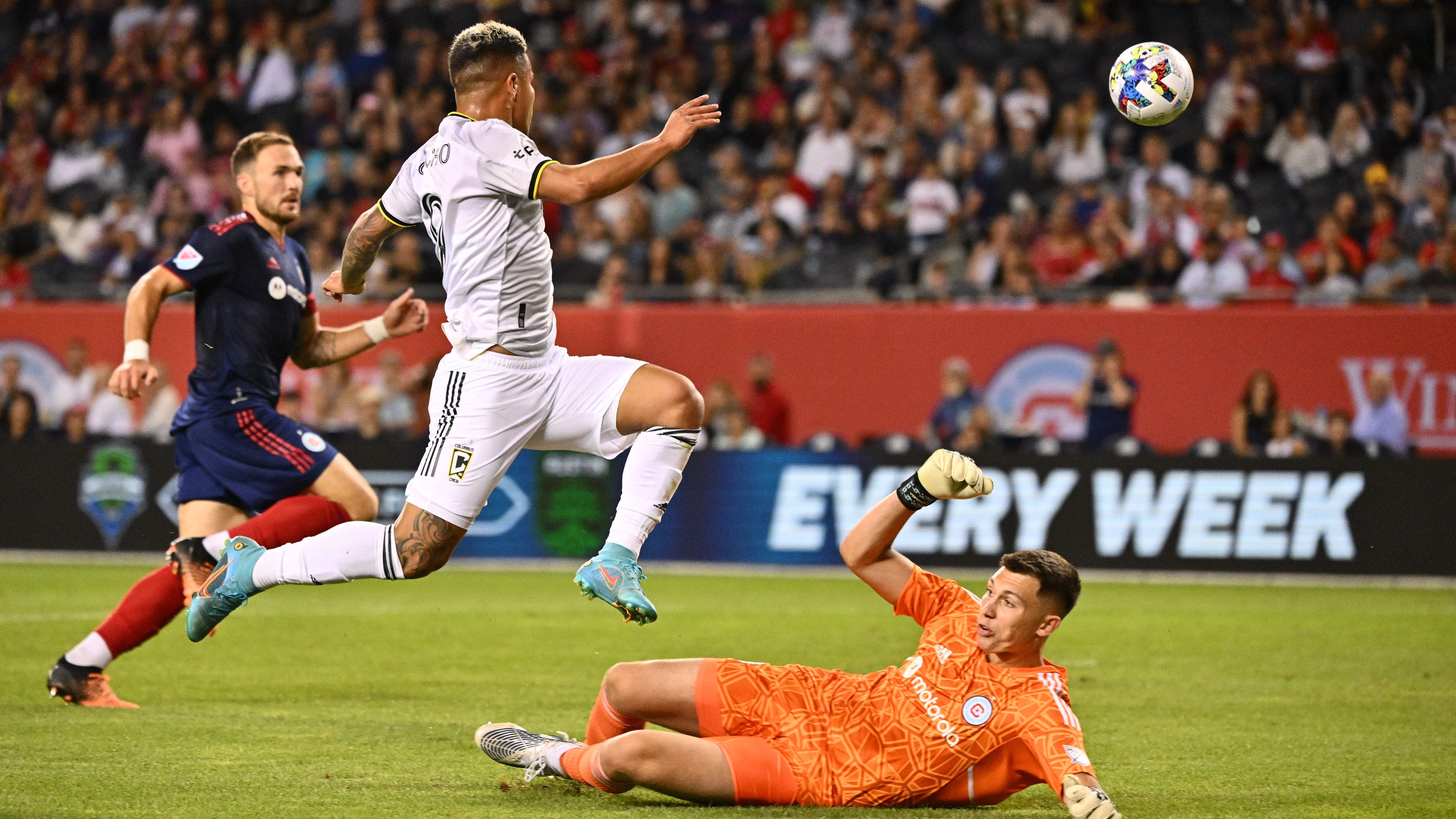 Cucho Hernandez scores gamewinner in Columbus Crew debut