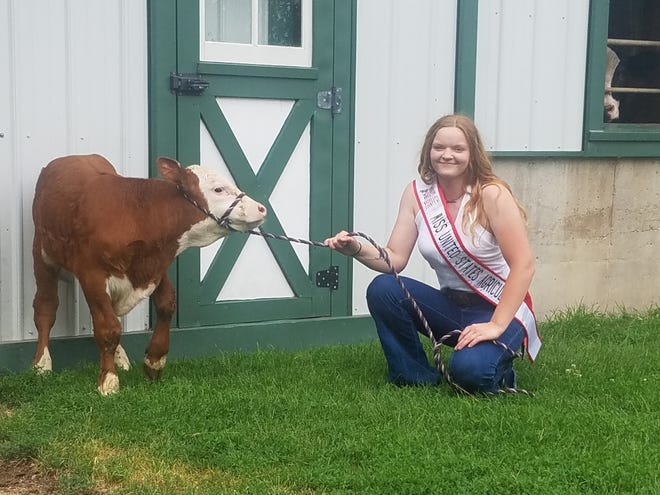 Jody Mertins has been chosen as the 2023 Waukesha County Miss United States Agriculture and will be promoting agriculture throughout the state over the next year before going on to compete for the national title. In the meantime, she is busy getting her livestock – including pigs and beef – ready to show at Wisconsin State Fair.