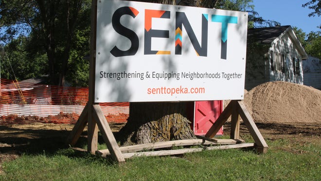 SENT Topeka, a local nonprofit organization, is building its third home for the Topeka Hi-Crest community.