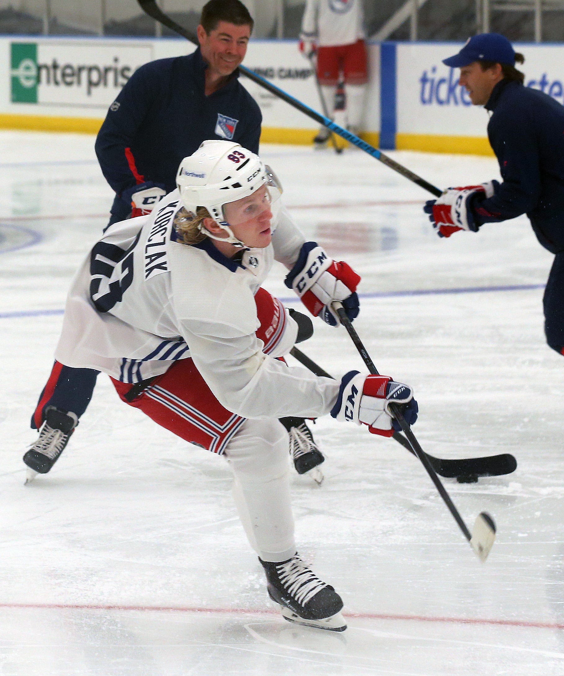 NY Rangers development camp Don't sleep on Bobby Trivigno