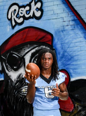 Photo of Rockledge DB Phineas Allen, a player to watch in the 22-23 season. Craig Bailey/FLORIDA TODAY via USA TODAY NETWORK