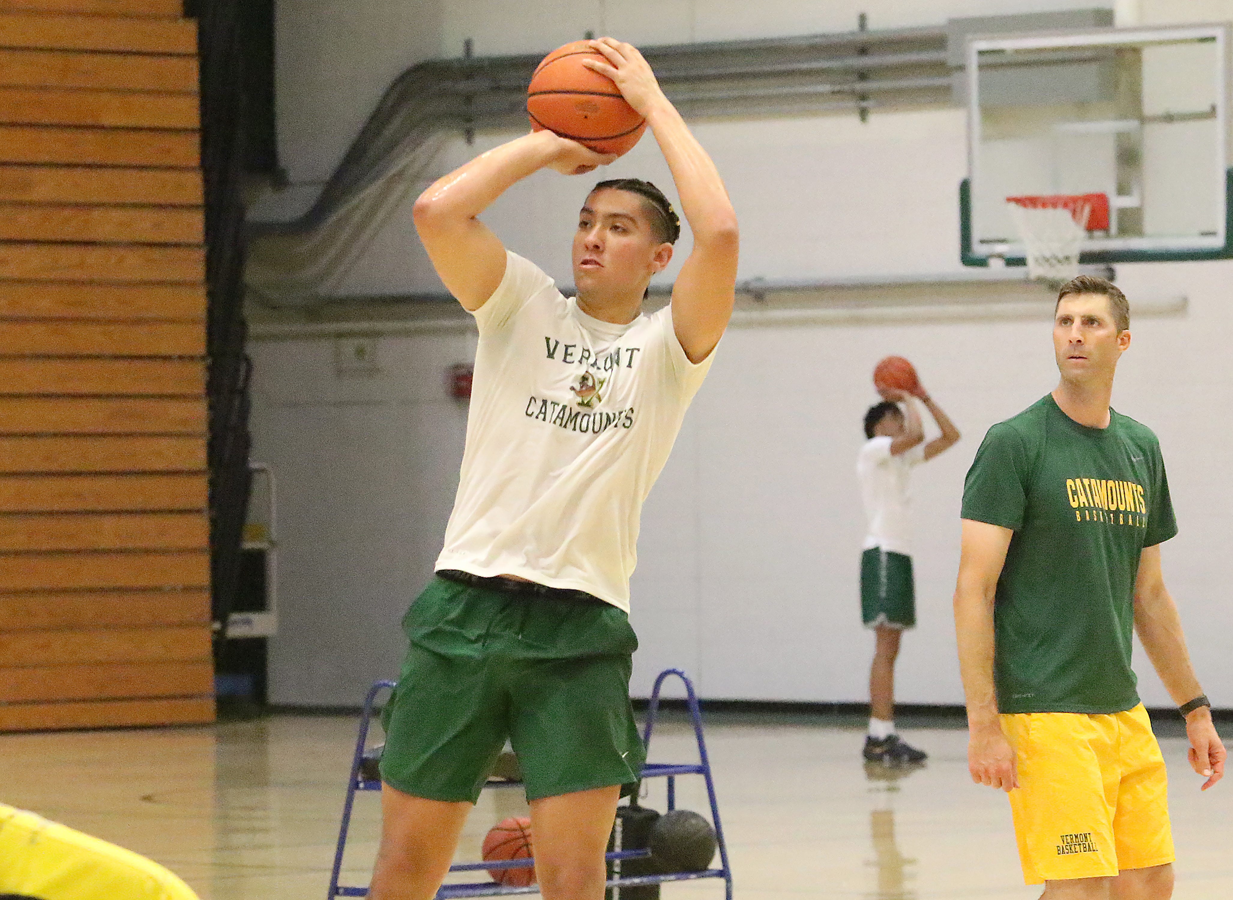 Vermont basketball Coach John Becker on roster, nonconference slate