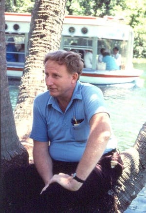 Howard T. Odum at Silver Springs in 1979.