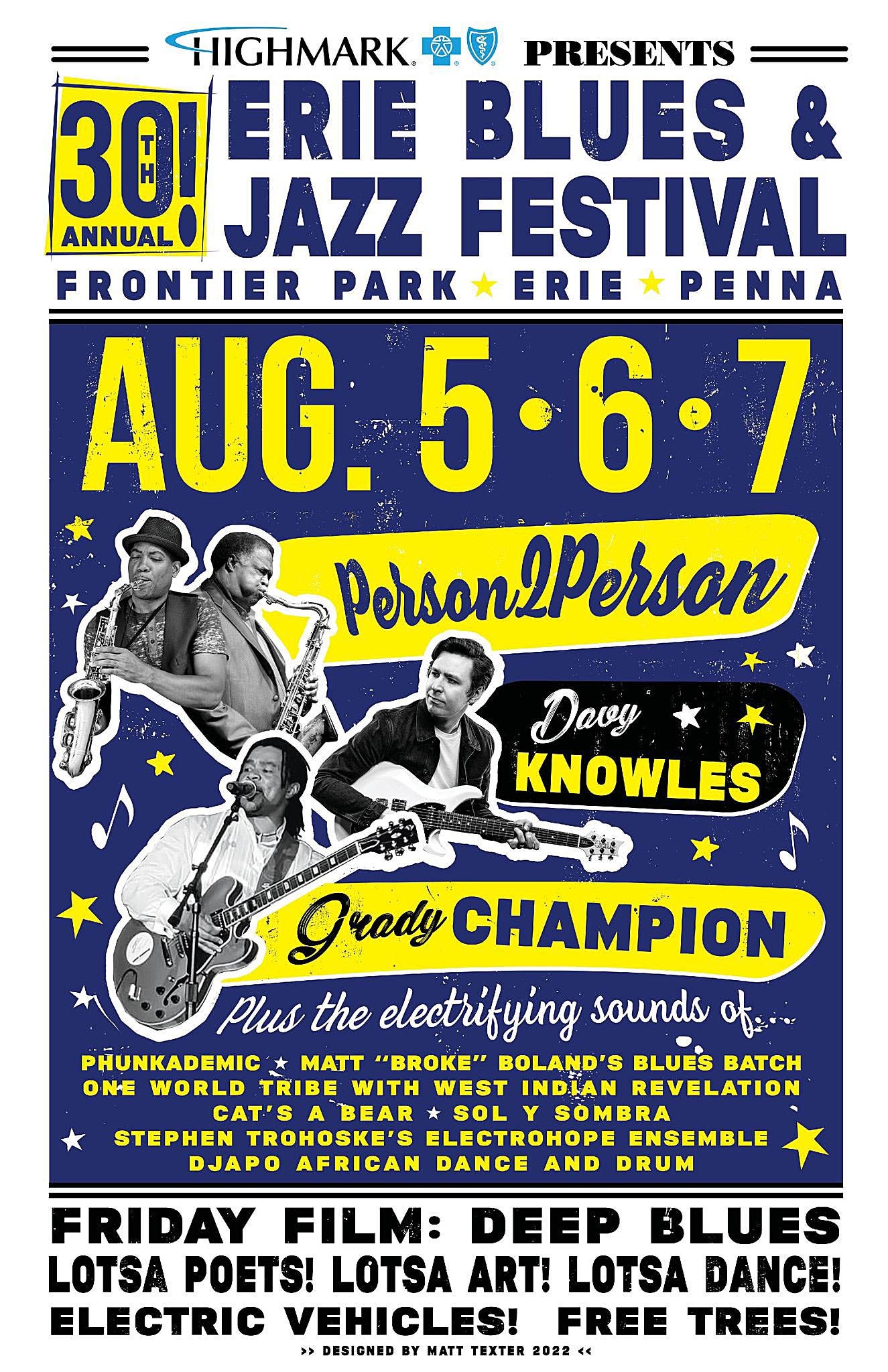 Grammy winner, celebrated sax duo to perform at Erie Blues & Jazz Fest