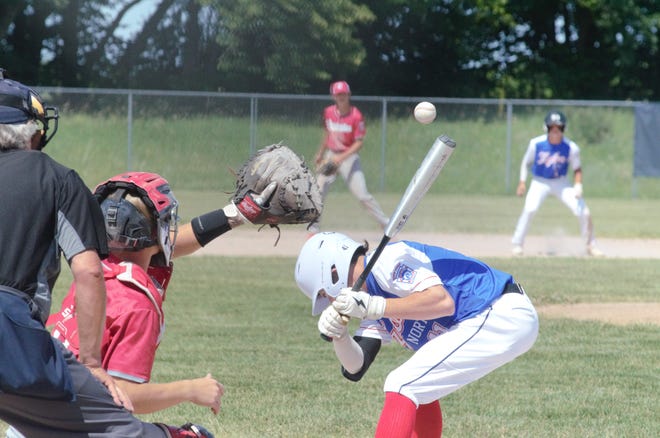 Action from the first day of the Little League Baseball Senior state finals on Thursday, July 14 in Gaylord, Mich.