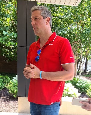 Tim Ryan visited the Kenworth Truck Company manufacturing plant in Chillicothe during his campaign trail. During his visit, he noted how important manufacturing jobs are to the state.