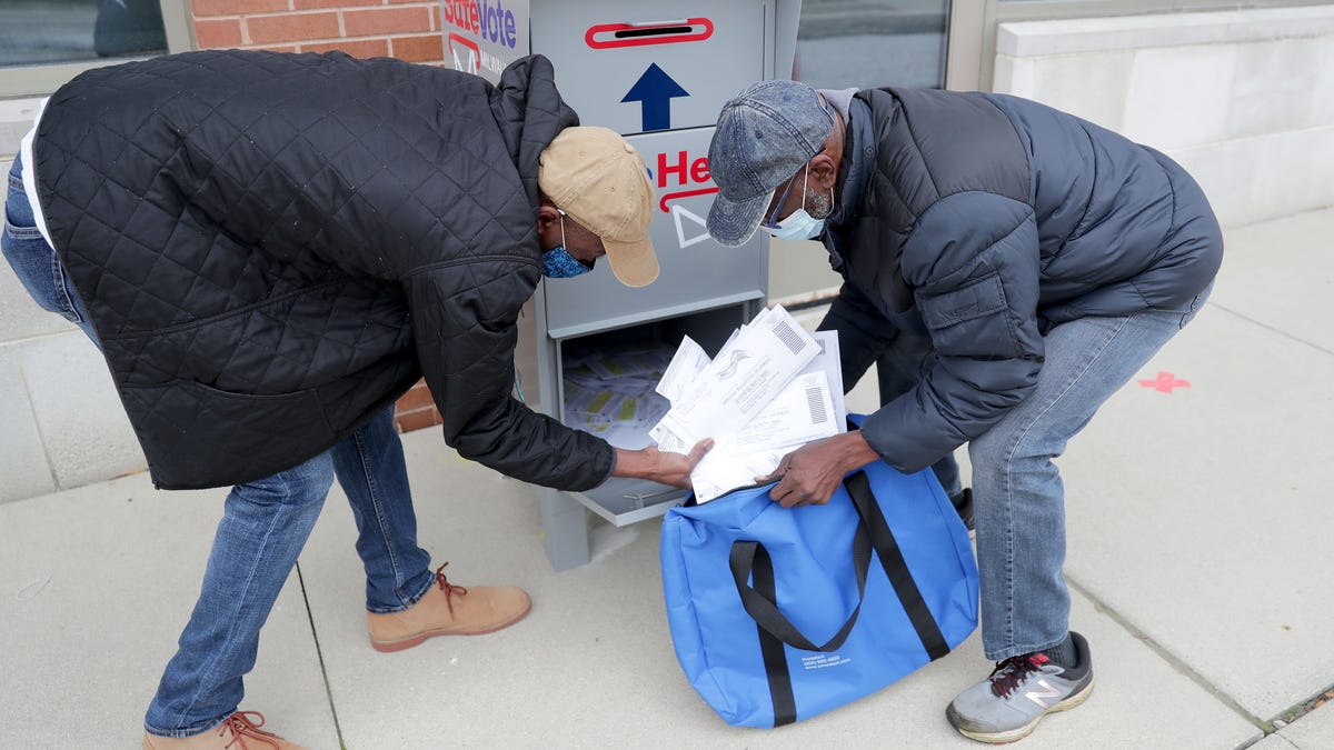 Wisconsin Supreme Court’s liberal majority questions past ruling barring ballot drop boxes Wisconsin Supreme Court’s liberal majority questions past ruling barring ballot drop boxes