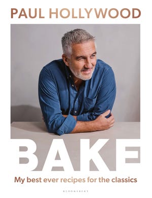The cover of "Bake" by "Great British Baking Show" judge Paul Hollywood.