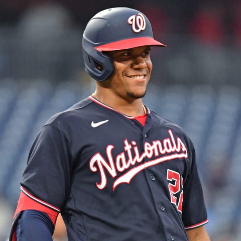 Nationals right fielder Juan Soto becomes a free a