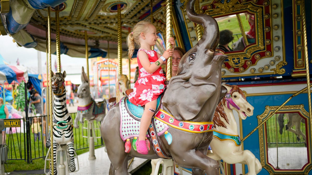 Ohio's numerous merry-go-rounds put a fun spin on National Carousel Day