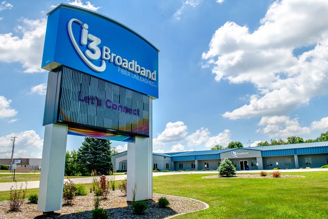 The headquarters of i3 Broadband at  602 High Point Lane in East Peoria.