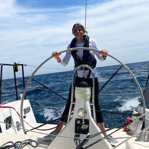 Merritt Sellers, 14, of Larkspur, Calif., learned 