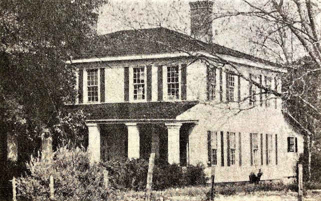 Robert Lane's old house in the Winfield community.