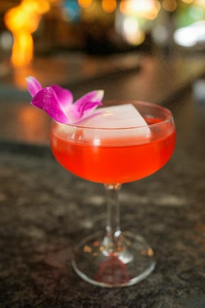 An Island Negroni cocktail from Kona Craft Kitchen