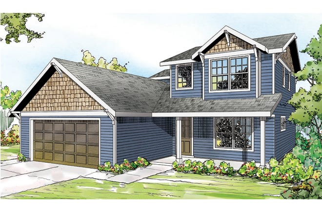 Country House Plan - Paisley 30-852 - Front Elevation