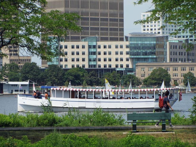The Henry Longfellow is a 65-foot classic riverboat, custom designed for cruising along the Charles River and Boston’s inner harbor. Learn more at https://charlesriverboat.com/events/vessels/henry-longfellow.