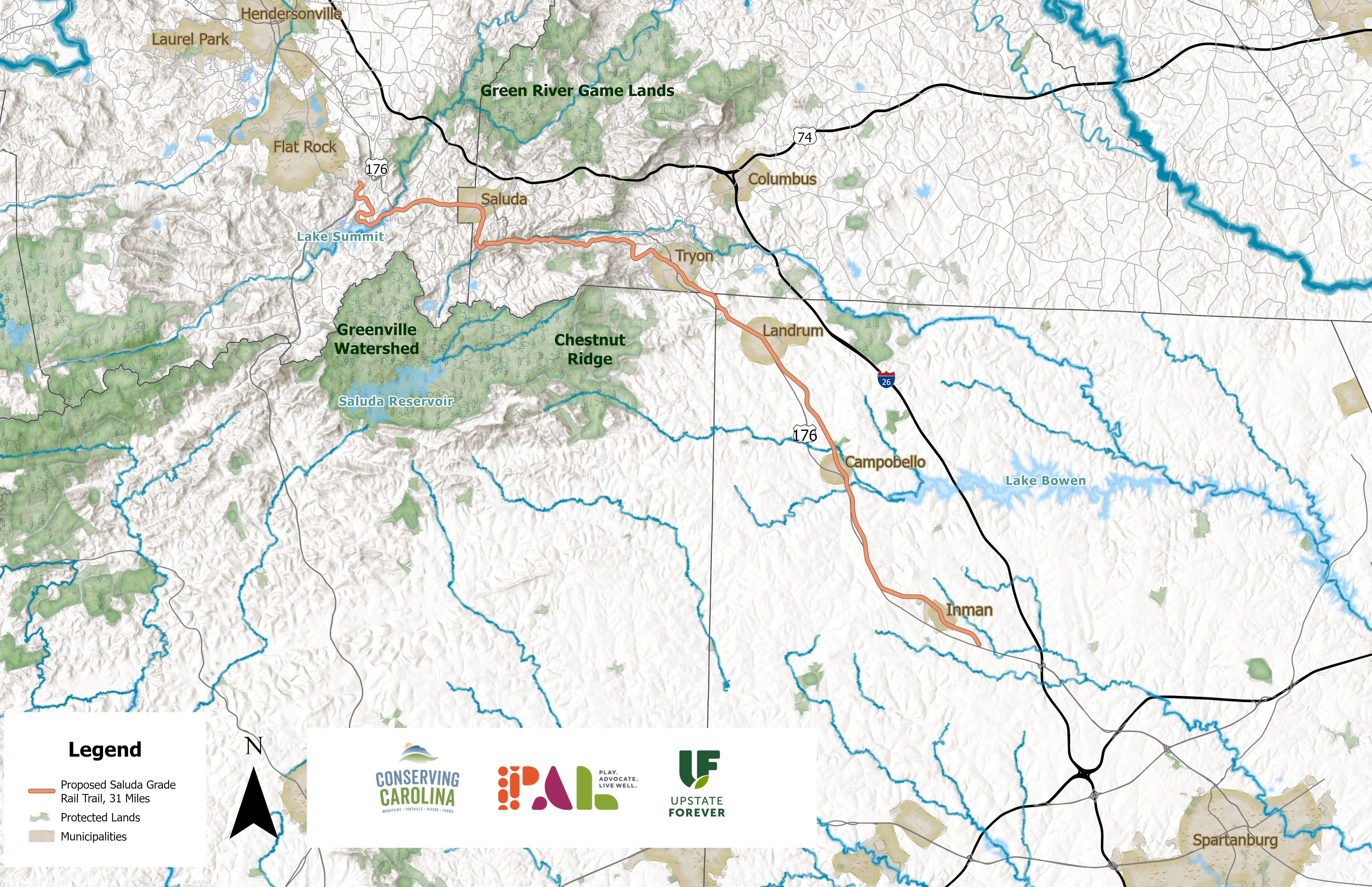 $250K secured to support Saluda Grade Trail in North Carolina