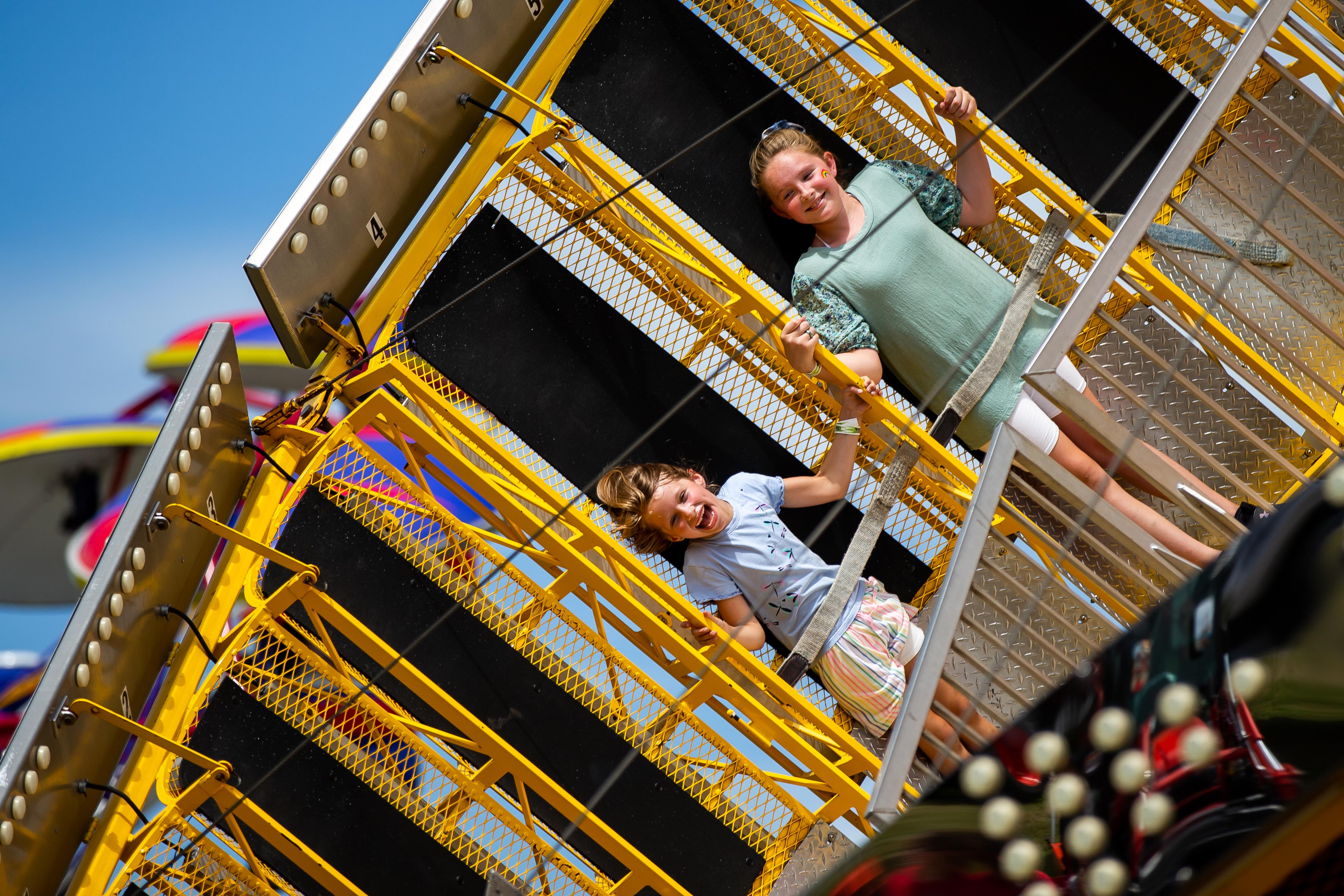 Scenes from the Ionia Free Fair as thousands gather to enjoy rides, animals, food and more Tuesday, July 19, 2022. 