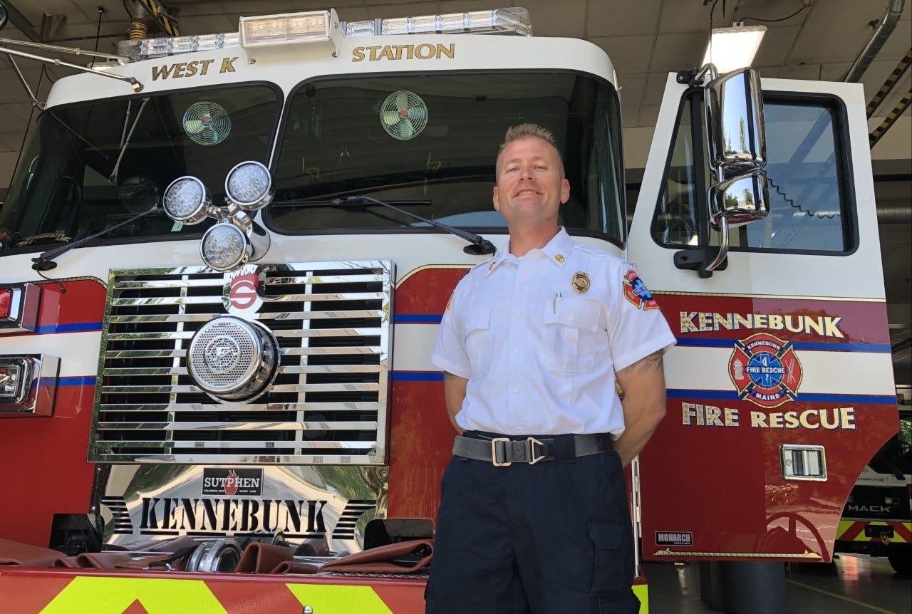 Justin Cooper comes 'full circle' as Kennebunk's new fire rescue chief