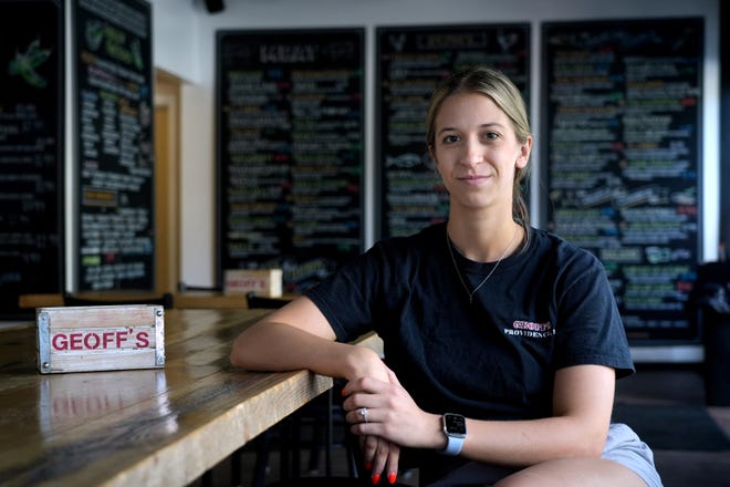 Julianna Fonseca owns Geoff’s Superlative Sandwiches on South Main Street, a block away from the publicly funded pavilion that will offer year-round food and drink, yet she said she was never asked how it would affect her business.