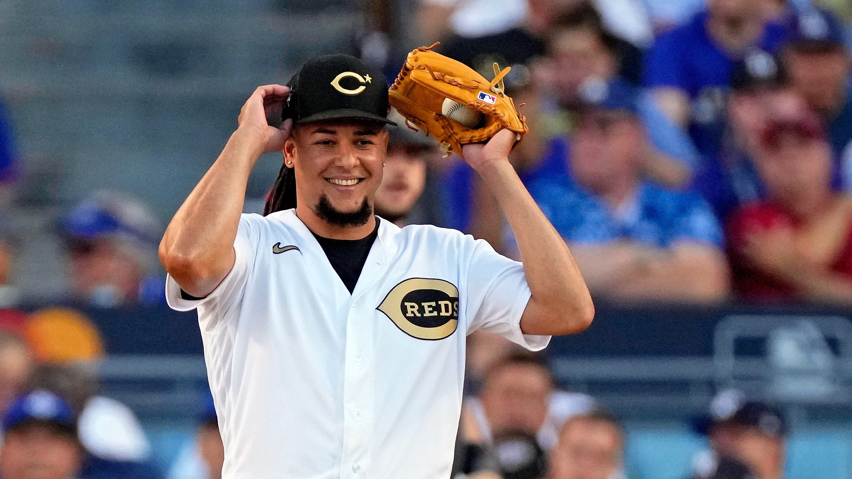 Luis Castillo strikes out two batters in 2022 MLB AllStar Game