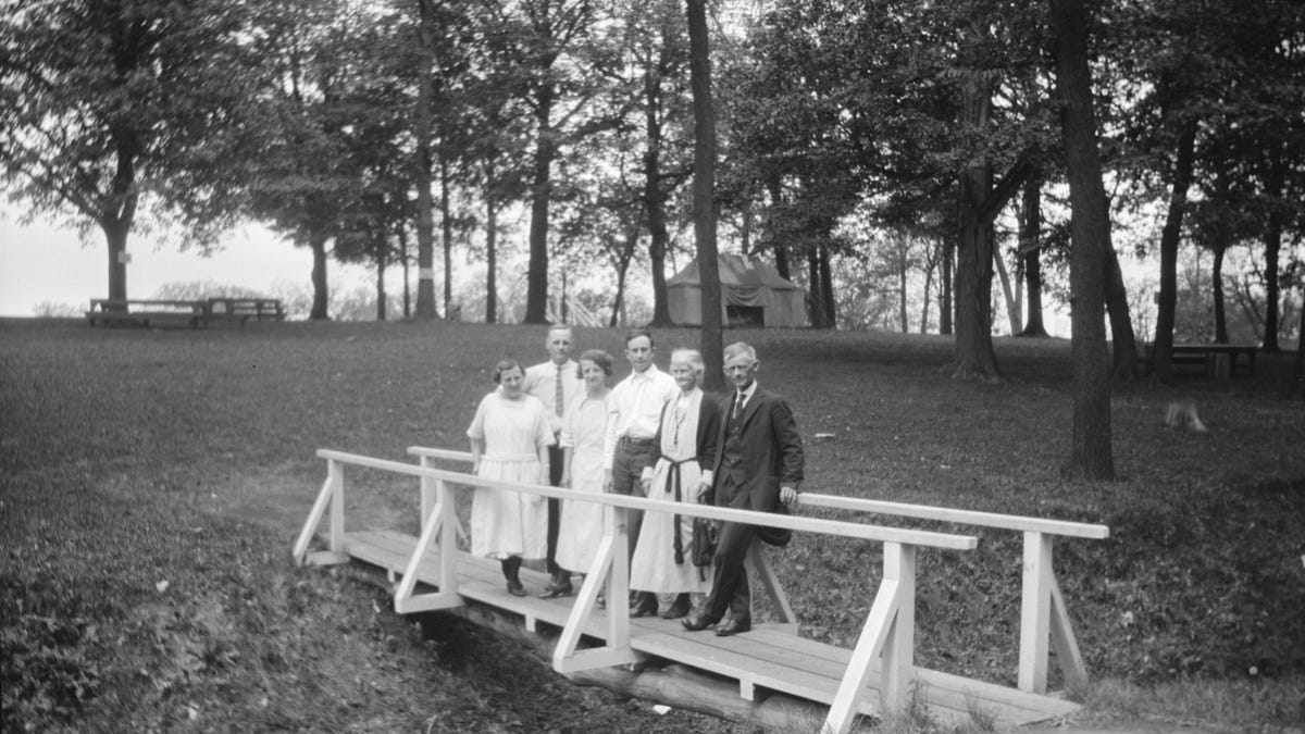 Photos from the early years of Lake Bracken Country Club in Galesburg