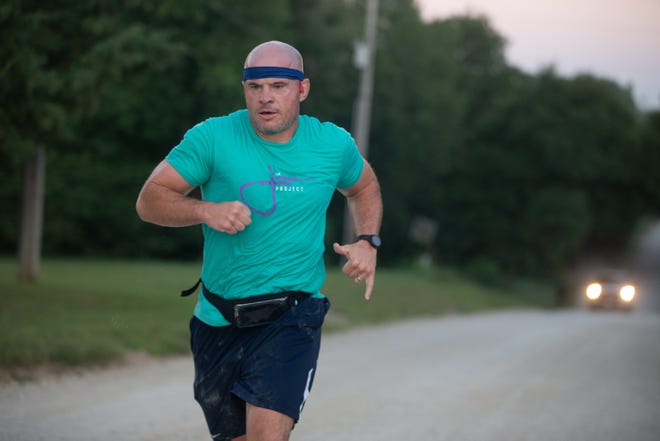 Before the sun is up, Damon Parker is already a few miles into his interval hill training in southwest Topeka. Parker is training to run the 29029 as part of a fundraiser for The Jones Project, a new nonprofit for mental health advocacy.