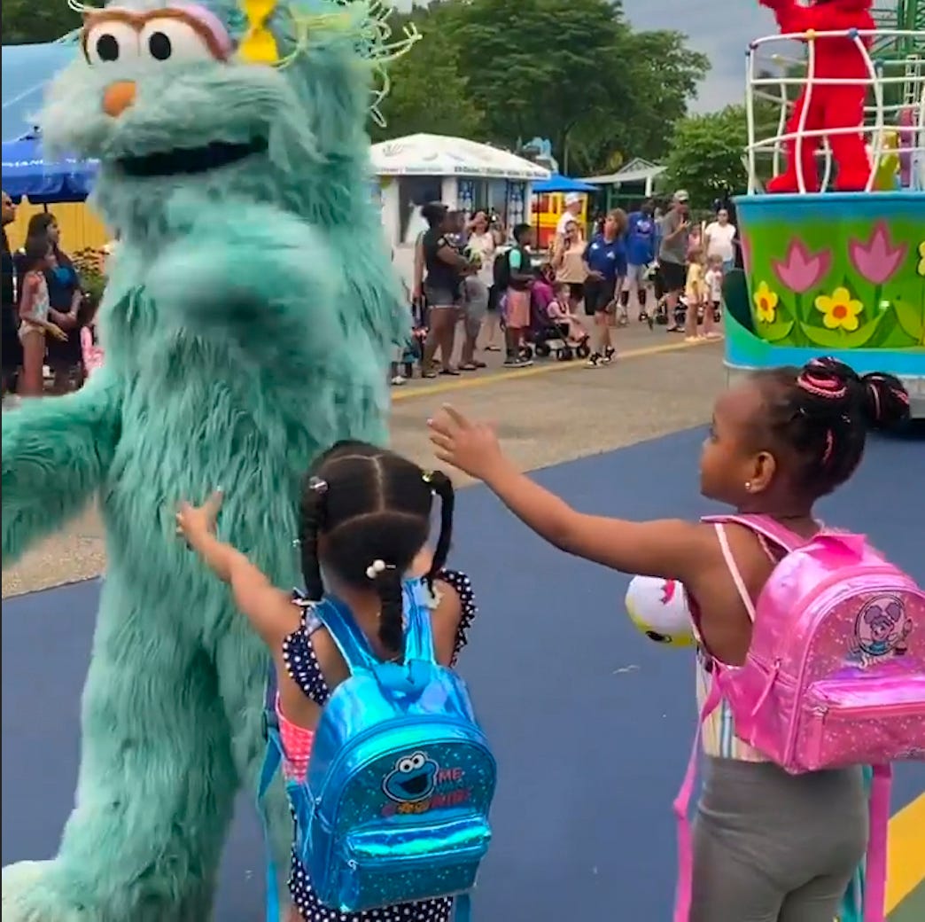 Family of Two Black Girls Snubbed at Sesame Place Want Theme Park to Fire Rosita Performer Amid Accusations of Racism