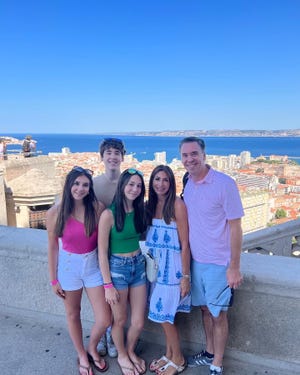 Anne Crowley and her family took a July cruise that stopped in Marseille, France.