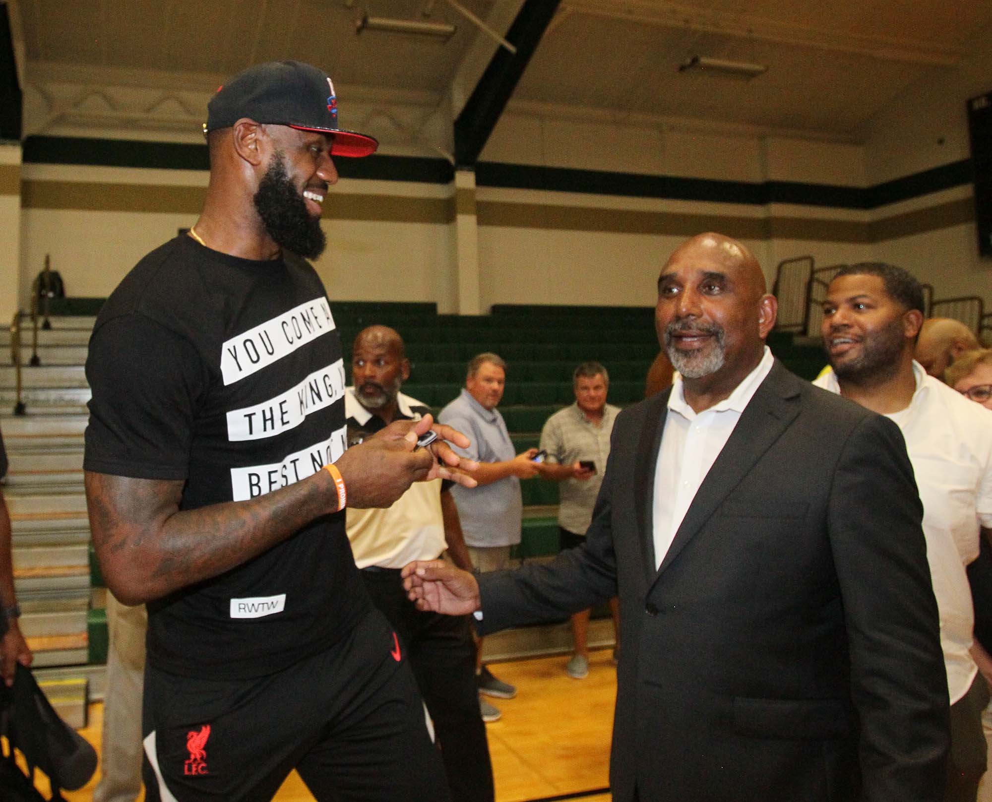 dru joyce and lebron james