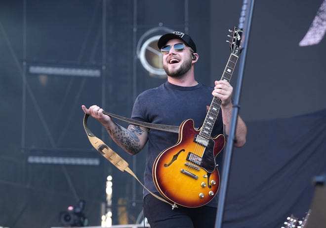Country rocker Kameron Marlowe performs last Sunday at Buckeye Country Superfest at Ohio Stadium.